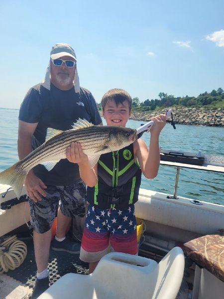  Hingham/ South Shore Fishing Charters | 4 to 8 Hour Inshore Charter Trip, Stripers and Bluefish